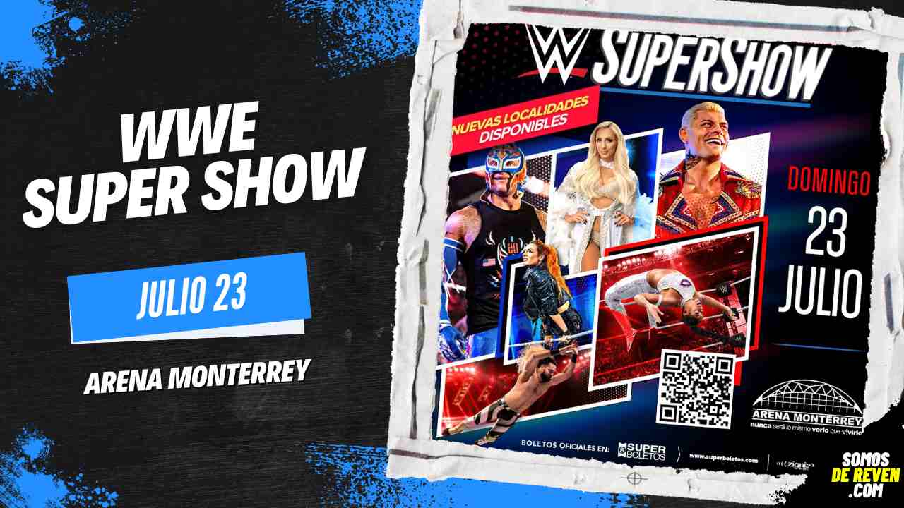 WWE SUPER SHOW EN ARENA MONTERREY
