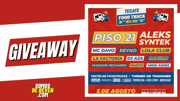 GIVEAWAY TECATE FOOD TRUCK FEST