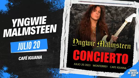 YNGWIE MALMSTEEN EN CAFÉ IGUANA