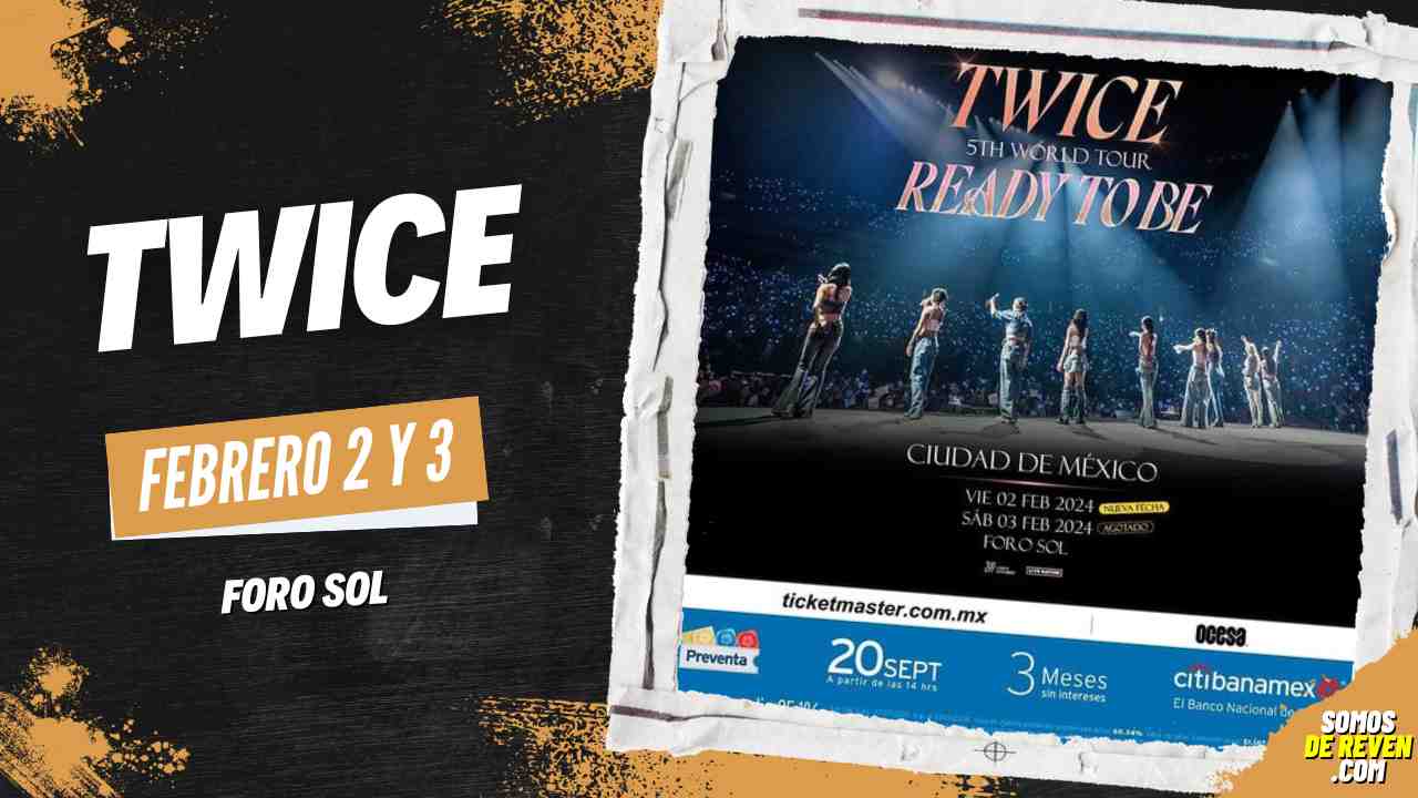 TWICE EN FORO SOL