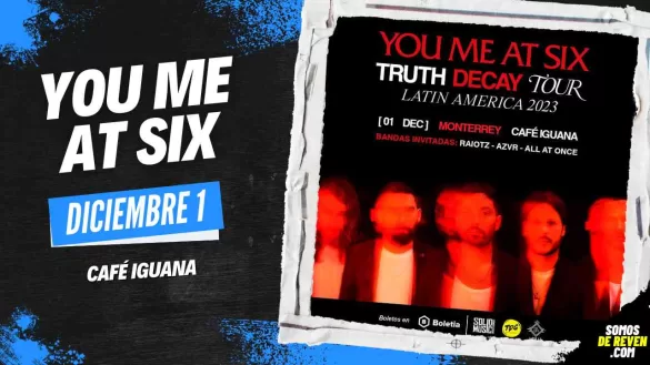 YOU ME AT SIX EN CAFÉ IGUANA