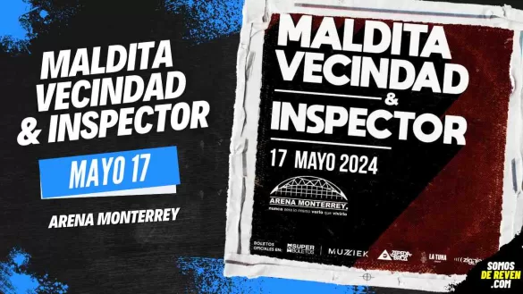 MALDITA VECINDAD & INSPECTOR EN ARENA MONTERREY 2024