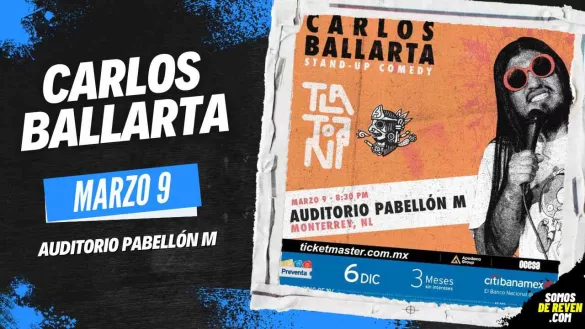 CARLOS BALLARTA EN AUDITORIO PABELLÓN M 2024