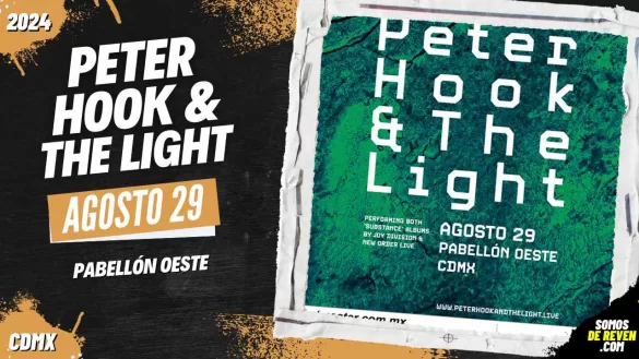 PETER HOOK & THE LIGHT EN PABELLÓN OESTE 2024