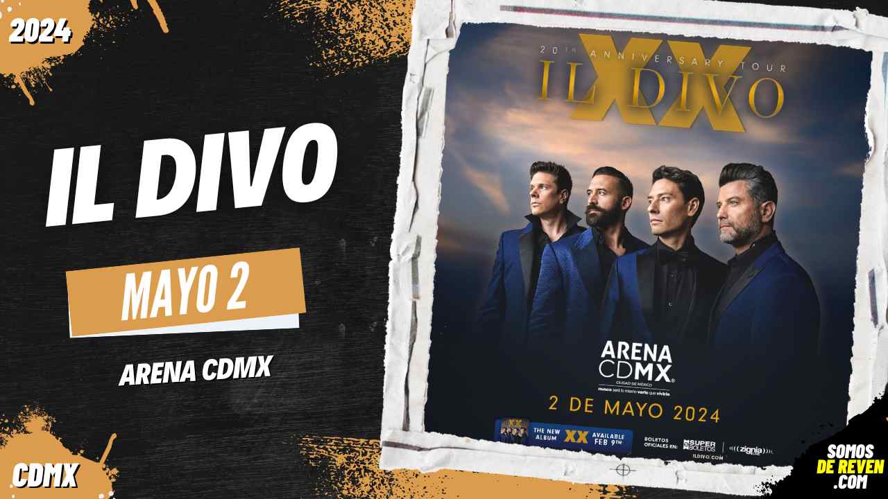 IL DIVO EN ARENA CDMX 2024