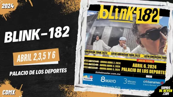 BLINK-182 EN PALACIO DE LOS DEPORTES 2024