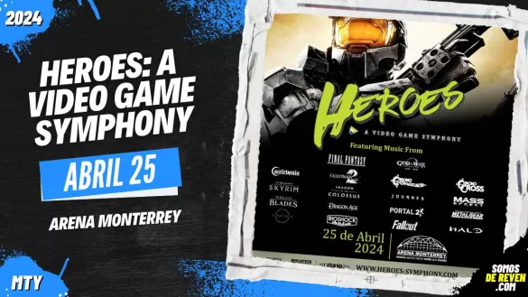 HEROES: A VIDEO GAME SYMPHONY EN ARENA MONTERREY 2024
