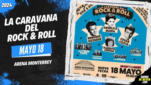 LA CARAVANA DEL ROCK N ROLL EN ARENA MONTERREY 2024