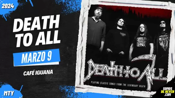 DEATH TO ALL EN CAFÉ IGUANA 2024