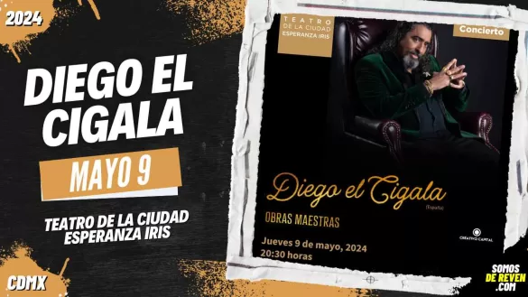 DIEGO EL CIGALA EN TEATRO DE LA CIUDAD ESPERANZA IRIS 2024