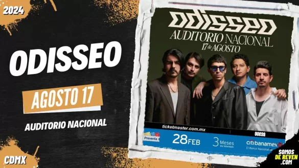 ODISSEO EN AUDITORIO NACIONAL 2024