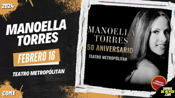 MANOELLA TORRES EN TEATRO METROPÓLITAN 2024