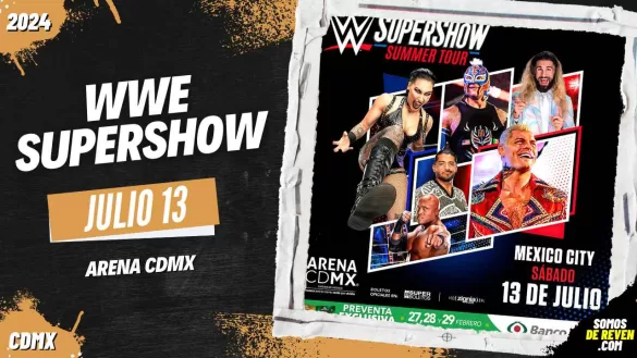 WWE SUPERSHOW EN ARENA CDMX 2024