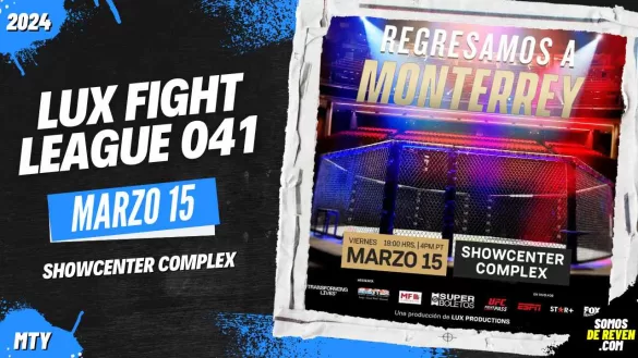 LUX FIGHT LEAGUE 041 EN SHOWCENTER COMPLEX 2024