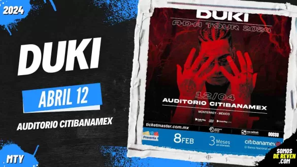 DUKI EN AUDITORIO CITIBANAMEX 2024