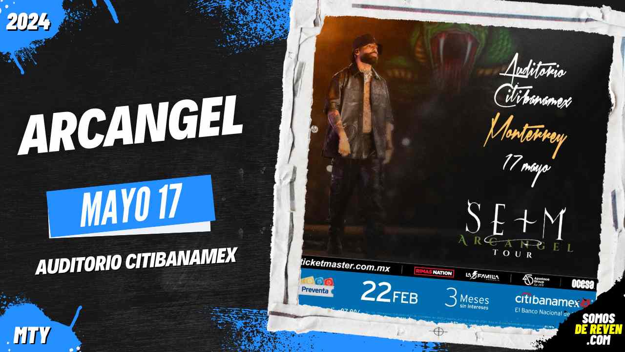 ARCANGEL EN MONTERREY AUDITORIO CITIBANAMEX