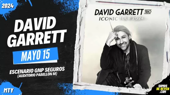 DAVID GARRETT EN ESCENARIO GNP SEGUROS 2024