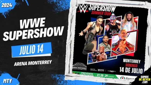 WWE SUPERSHOW EN ARENA MONTERREY 2024