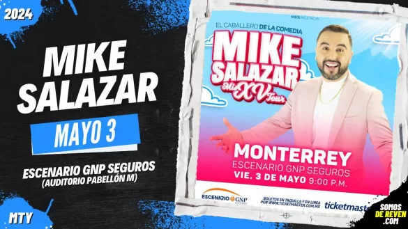 MIKE SALAZAR EN MONTERREY ESCENARIO GNP SEGUROS 2024