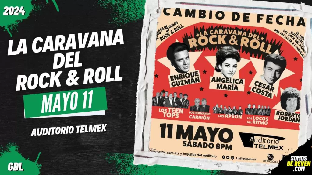 LA CARAVANA DEL ROCK N ROLL EN GUADALAJARA 2024