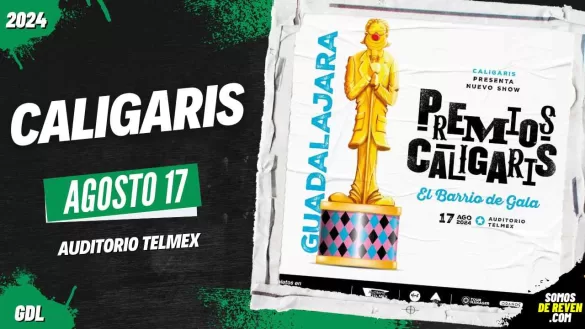 CALIGARIS EN GUADALAJARA AUDITORIO TELMEX 2024