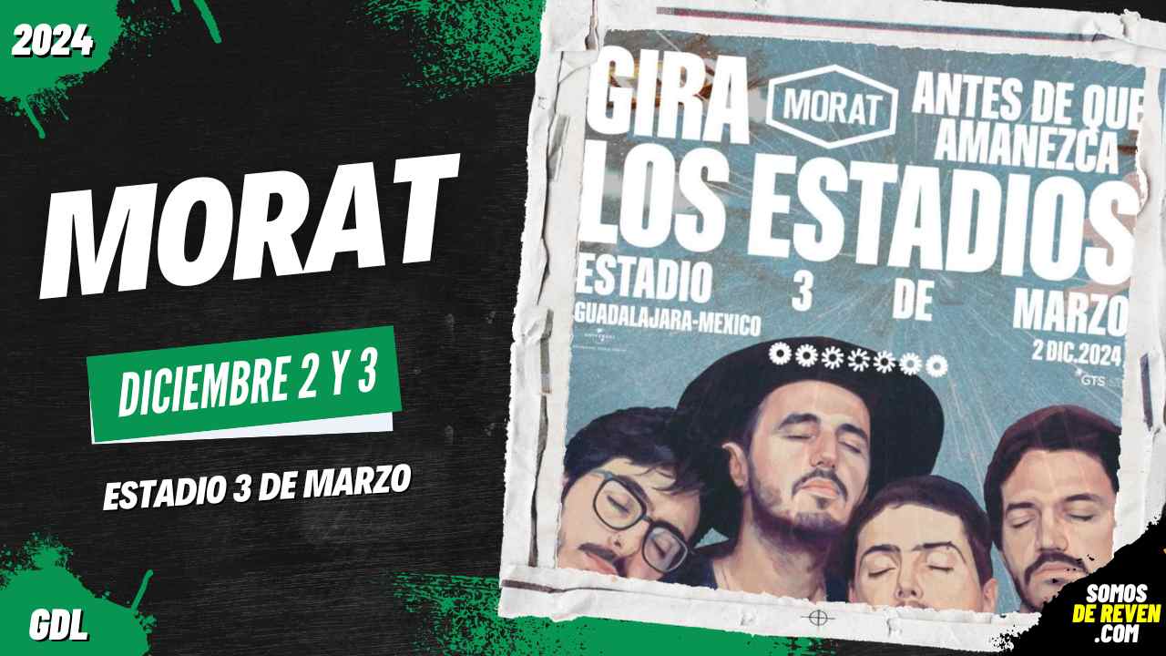 MORAT EN GUADALAJARA ESTADIO 3 DE MARZO 2024