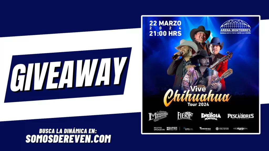 VIVE CHIHUAHUA FEST EN ARENA MONTERREY GIVEAWAY