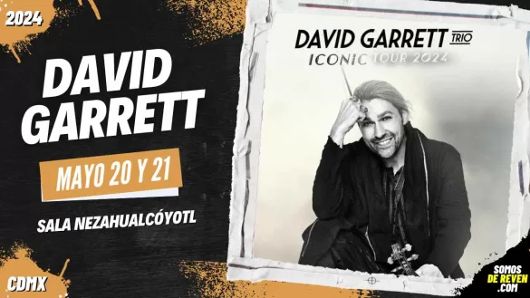 DAVID GARRETT EN CDMX SALA NEZAHUALCÓYOTL 2024