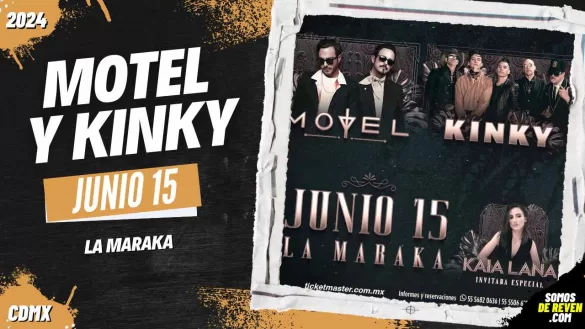 MOTEL Y KINKY EN CDMX LA MARAKA 2024