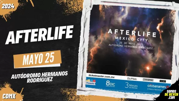 AFTERLIFE EN AUTÓDROMO HERMANOS RODRÍGUEZ CDMX 2024