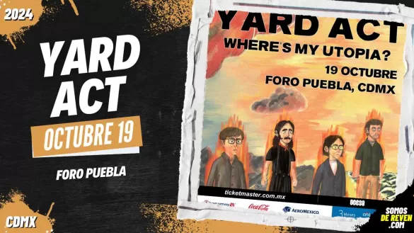 YARD ACT EN CDMX FORO PUEBLA 2024
