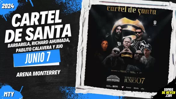 CARTEL DE SANTA EN ARENA MONTERREY 2024