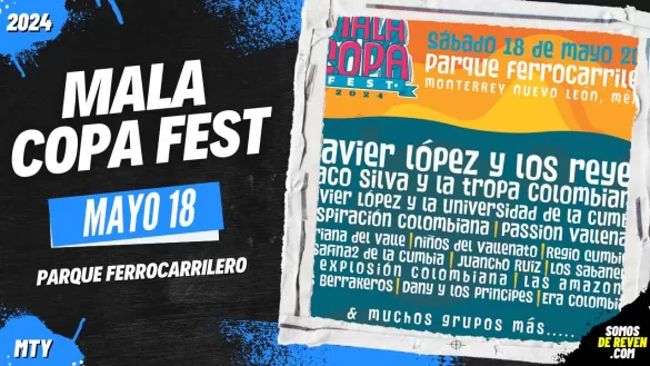 MALA COPA FEST EN MONTERREY PARQUE FERROCARRILERO 2024
