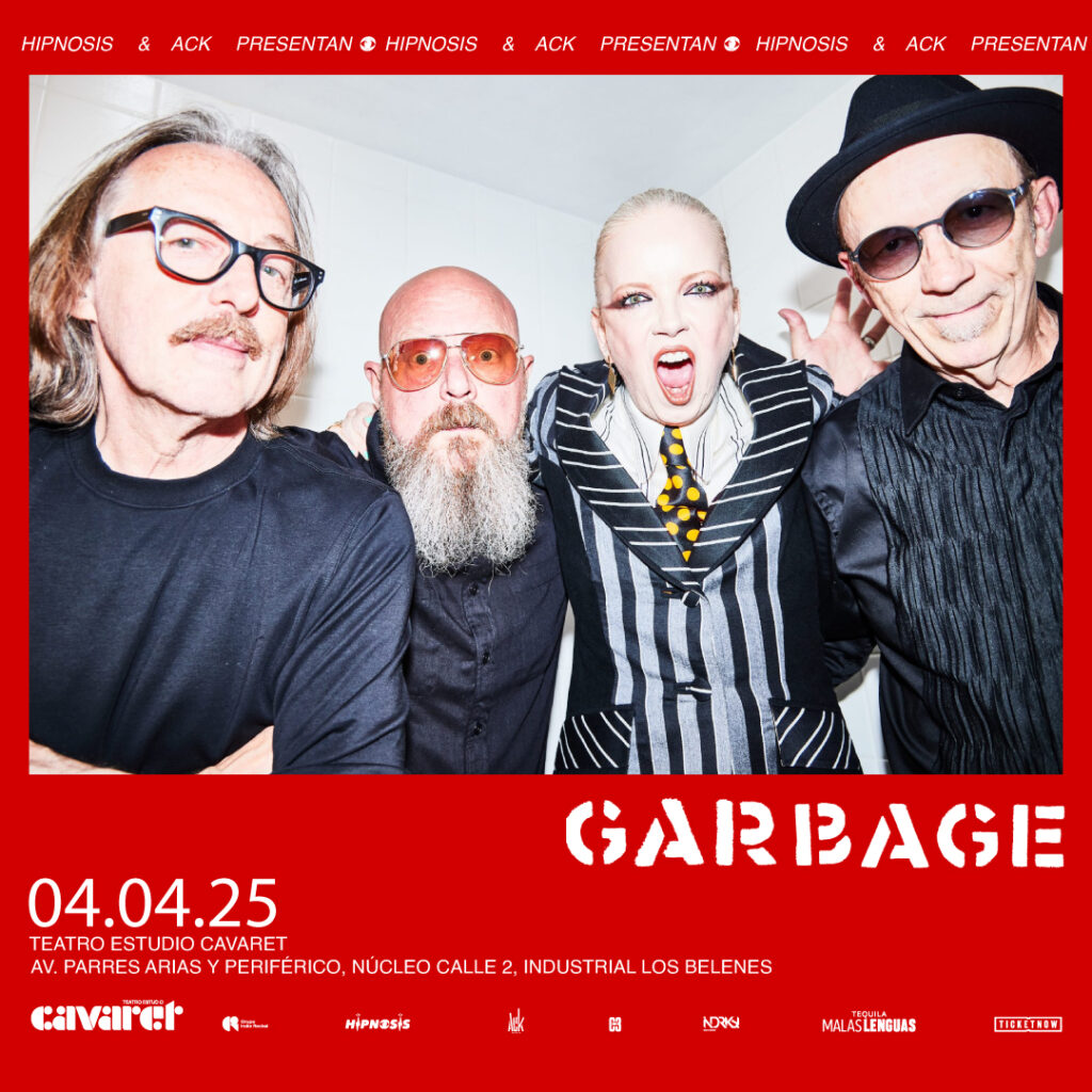 GARBAGE EN GUADALAJARA 2025 TEATRO ESTUDIO CAVARET