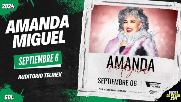 AMANDA MIGUEL EN GUADALAJARA AUDITORIO TELMEX 2024