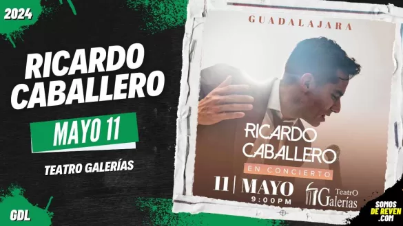 RICARDO CABALLERO EN GUADALAJARA TEATRO GALERÍAS 2024