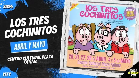 LOS TRES COCHINITOS EN CENTRO CULTURAL PLAZA FÁTIMA 2024