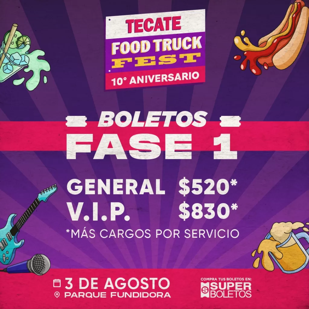 TECATE FOOD TRUCK FEST EN MONTERREY 2024