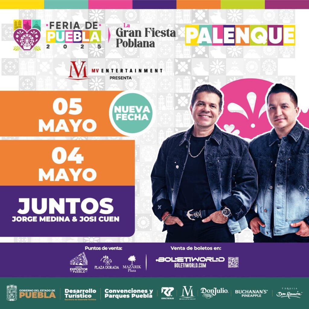 JORGE MEDINA Y JOSI CUEN EN PALENQUE PUEBLA 2025