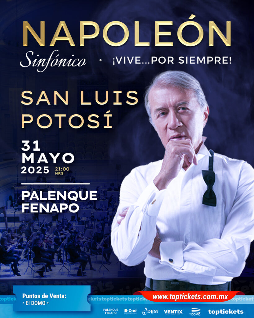 JOSÉ MARÍA NAPOLEÓN SINFÓNICO EN SAN LUIS POTOSÍ 2025 PALENQUE FENAPO