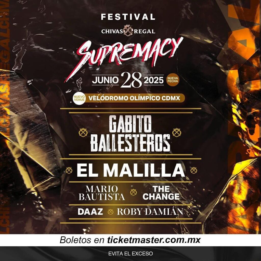 CHIVAS REGAL SUPREMACY 2025 EN CDMX VELÓDROMO OLÍMPICO