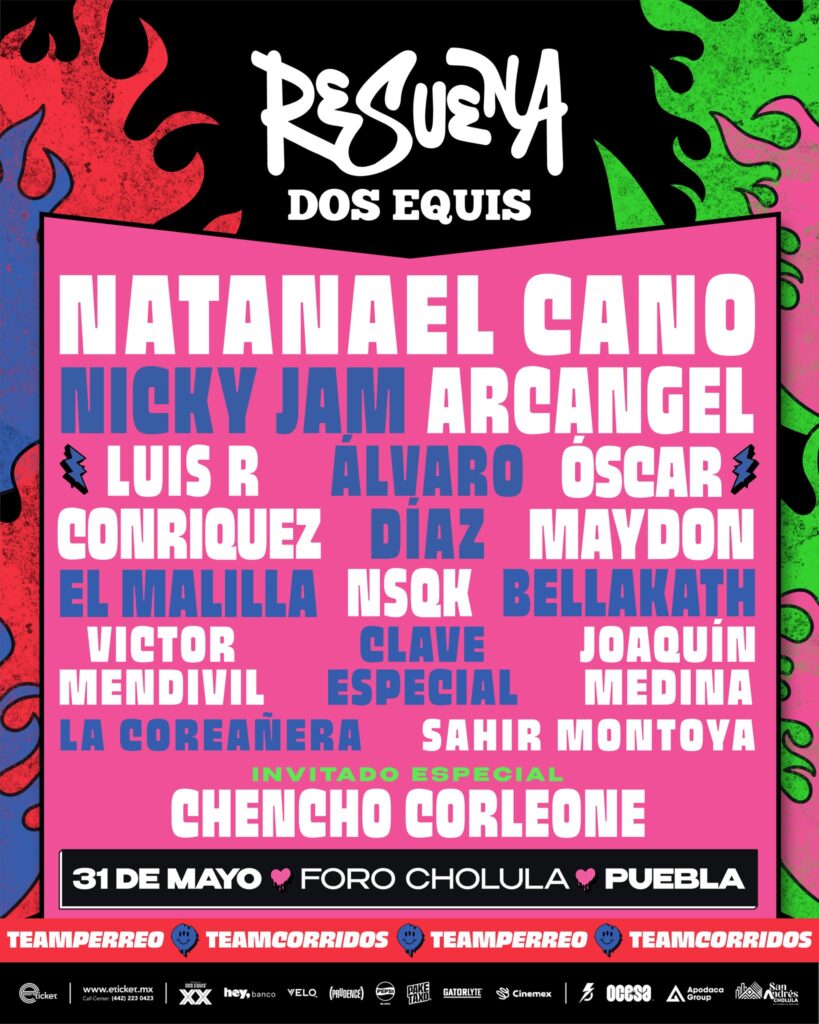 RESUENA DOS EQUIS EN PUEBLA 2025 FORO CHOLULA