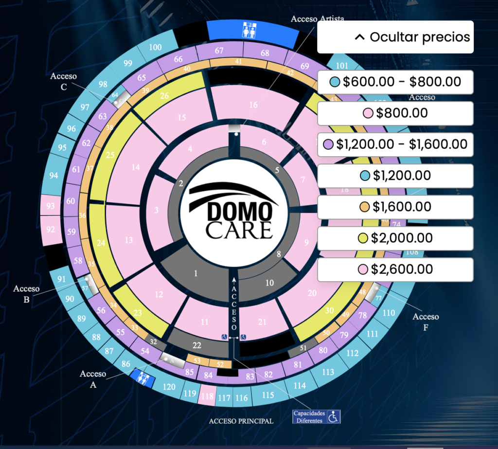 LOS FARMERZ Y HERENCIA DE GRANDES EN DOMO CARE MONTERREY 2025 precios