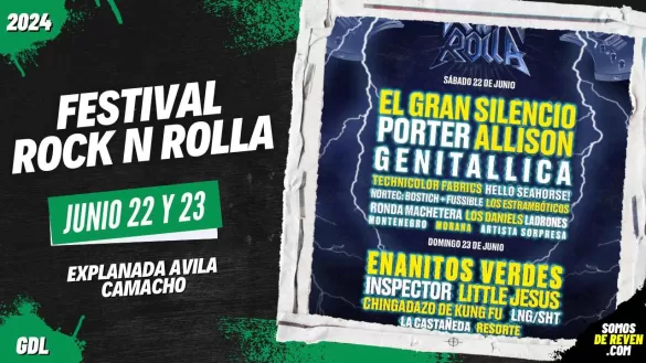 FESTIVAL ROCK N ROLLA EN GUADALAJARA EXPLANADA AVILA CAMACHO 2024