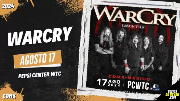 WARCRY EN CDMX PEPSI CENTER WTC 2024