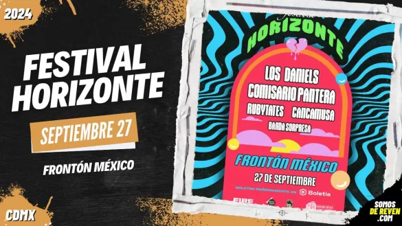 FESTIVAL HORIZONTE EN CDMX FRONTÓN MÉXICO 2024