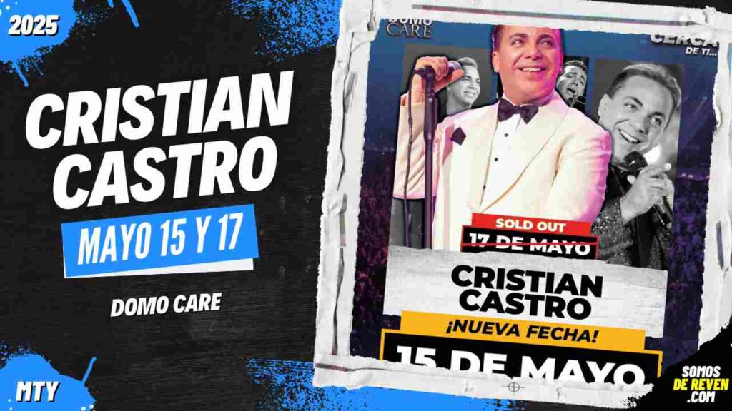 CRISTIAN CASTRO EN DOMO CARE MONTERREY 2025