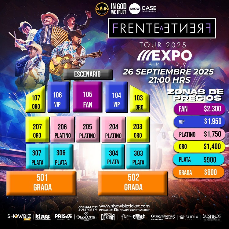 PESADO EN EXPO TAMPICO 2025 precios