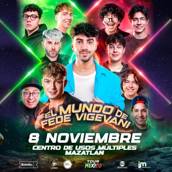 EL MUNDO DE FEDE VIGEVANI EN MAZATLÁN CUM 2025