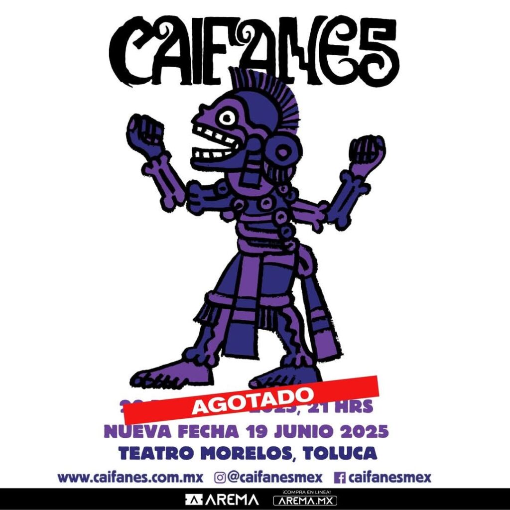 CAIFANES EN TOLUCA 2025 TEATRO MORELOS